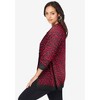 Jessica London Women's Plus Size Fine Gauge Cardigan - 4 of 4