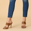 Allegra K Women's Open Toe Stiletto Heel Slide Sandals - 2 of 4