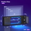 Bestier 57" Gaming Entertainment Center for PS5 with LED TV Stand for up to 65" TVs with Storage Cabinets & Adjustable Shelf - 2 of 4