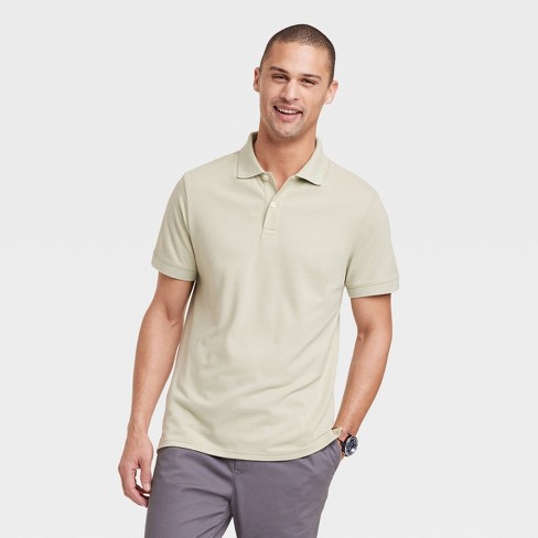 target green polo shirt