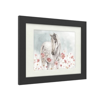 Trademark Fine Art -Lisa Audit 'Wild Horses I' Matted Framed Art