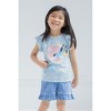 Bluey Girls T-Shirt and French Terry Shorts Outfit Set Toddler  - image 2 of 4