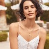 "14K Gold/Silver Plated Layered Cross Necklace, Dainty Stackable Choker with Simple Cross Pendant, Trendy Women’s Jewelry Gift" - 4 of 4
