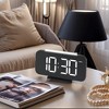 REGALWOVEN HMETOL Digital Corded Electric Plastic Adjustable Volume Alarm Clock 6.3"L x 1.0"W x 3.4"H 1 Pc - 2 of 4