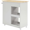 Modway Culinary Kitchen Cart With Towel Bar - 2 of 3