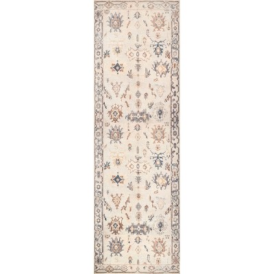 nuLOOM August SpinClean Machine Washable Stain-Resistant Area Rug