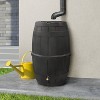 Multy Home LP 39gal Recycled Material Rain Barrel Black with Rust Proof Brass Spigot - 2 of 4