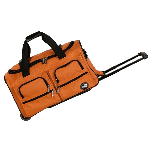 Rockland 16l Rolling Duffel Bag - Orange : Target
