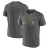 NCAA Notre Dame Fighting Irish Men's Charcoal Heather Poly T-Shirt - 3 of 3