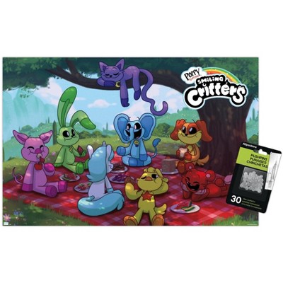 clear push pins bundle