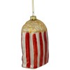 Northlight 4.5" Red and White Popcorn Glass Christmas Ornament - 4 of 4
