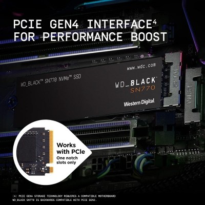 WD_BLACK SN770 2TB NVMe Internal Gaming SSD - Thumbnail 5