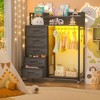 Aheaplus Dresser with 5 Drawers, Closet Storage - 2 of 4