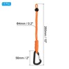 Unique Bargains Braided Wrist Polyester Keychain Badge Lanyard with Snap Hook 4 Pcs - 2 of 4
