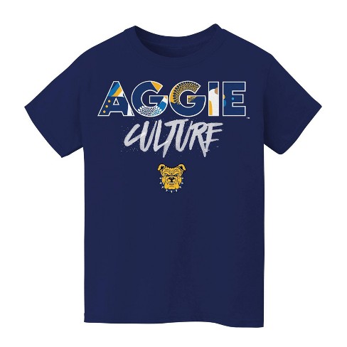 NCAA North Carolina A T Aggies Youth Navy T Shirt S