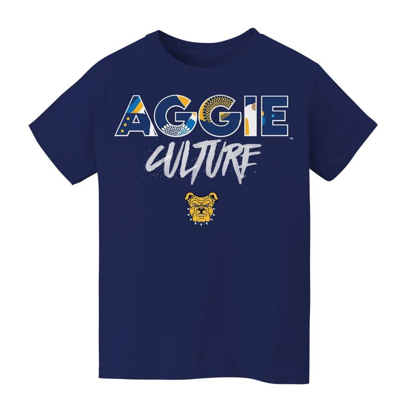 NCAA North Carolina A&T Aggies Youth Navy T-Shirt, 1 of 2