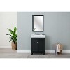 Legion Furniture Rectangular Dresser Mirror Espresso 20 Inches - 2 of 4