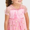 Girls' Wicked Glinda Dress-Up NightGown - Pink - image 3 of 3