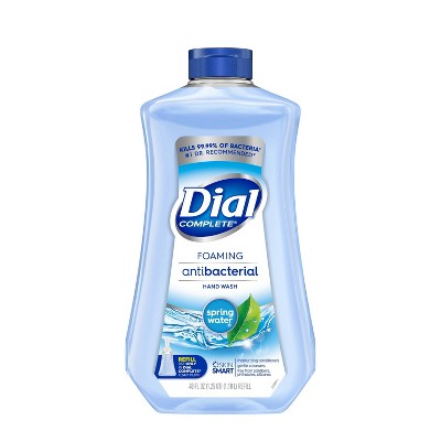 dial liquid hand soap refill spring water