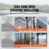 VEVOR Double Reflective Insulation Roll, 3.2 mm 48 in x 50 ft, Double-Sided Aluminum Foil EPE Foam Heat Reflective Shield, Silver - 3 of 4