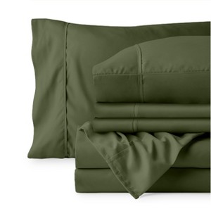 6pc Microfiber Sheet Set with Extra Pillowcases by Bare Home - 1 of 4