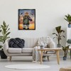 Stupell Industries Cat Pilot & Aircraft Black Framed Floater Canvas Wall Art - 2 of 4