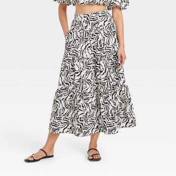 Women's Taffeta Maxi Skirt - A New Day™