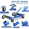 Heavy-Duty Car Dolly Set - 6000 LBS Capacity Wheel Dollies with Tire Jack (Choose 1/2/3/4-Piece Configurations) - 2 of 4