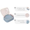 Narwey Travel Makeup Bag with Brush Compartments，Portable Cosmetic Bag - 3 of 3