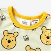 Disney Winnie the Pooh Baby  Romper: Long Sleeve Almond Beige Jumpsuit  for Daily and Birthday Gift - 4 of 4