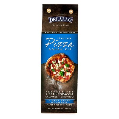 DeLallo Pizza Dough Kit -17.6oz