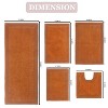 Home Weavers Luxury Collection 100% Cotton Tufted Bathroom Rug Set, Non-Slip Latex Bath Rug Set - 3 of 4