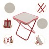 Unique Bargains Portable Camping Stool 1 Pc - 3 of 4