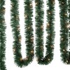 Kurt Adler 18-Inch Prelit Warm White Incandescent Green Garland - 2 of 3