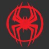 Mens Marvel: Spider-Man: Across the Spider-Verse Graffiti Red Logo Lightweight Hoodie - 2 of 4