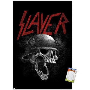 Trends International Slayer - Grey Scale Hellmit Unframed Wall Poster Prints - 1 of 4