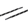 INSPIRE CHIC Core Non-slip Wear-resistant Round Shoelaces for Hiking Walking Shoes 3 Pairs - 4 of 4