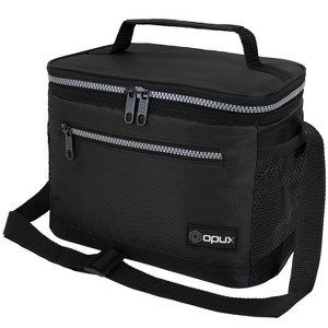 OPUX Insulated Lunch Box Men Women, Leakproof Soft Cooler Bag Work School Beach, Pail Tote Adult Kids Boys Girls - 1 of 4