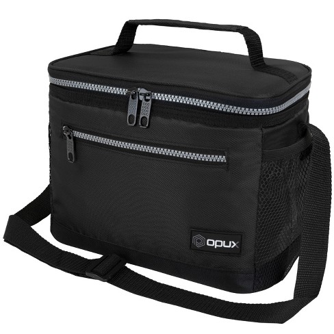 Opux Insulated Lunch Box Men Women Leakproof Soft Cooler Bag Work School Beach Pail Tote Adult Kids Boys Girls black Medium 8l Target