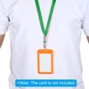 Unique Bargains Polyester Wear-resistant Lightweight ID Card Neck Lanyards with Hooks 20 Pcs - 4 of 4