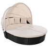 YOOCOZZ Outdoor Rattan Daybed with Canopy and Cushions - 4 of 4