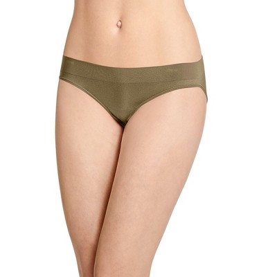 Jockey Womens Modern Micro Bikini Underwear Bikini Briefs Nylon 5 Olive :  Target