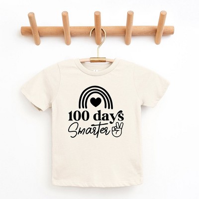 The Juniper Shop 100 Days Smarter Toddler Short Sleeve Tee