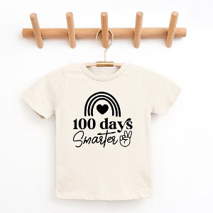 The Juniper Shop 100 Days Smarter Toddler Short Sleeve Tee - 1 of 2