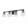 Elk Home Pulsate 4 - Light Vanity in  Matte Black - 3 of 4