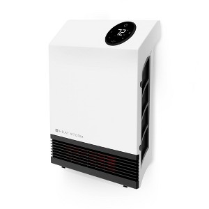 Heat Storm A-1000-WX Deluxe Infrared Wall Heater White - 1 of 4