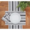 C&F Home Chandler Stripe Onyx Napkin Set of 6 - 4 of 4