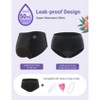 CARER Period Underwear for Women Leakproof Underwear for Menstrual Postpartum - Mild Absorbency - 3 of 4