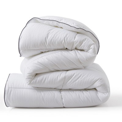 Twin White Down Alternative Microfiber Comforter