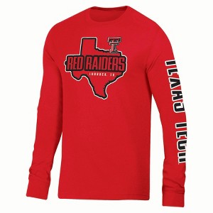 NCAA Texas Tech Red Raiders Men's Long Sleeve T-Shirt - 1 of 3